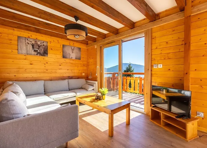 Chalet Les Tilleuls - Jolie Vue Montagne Et Lac